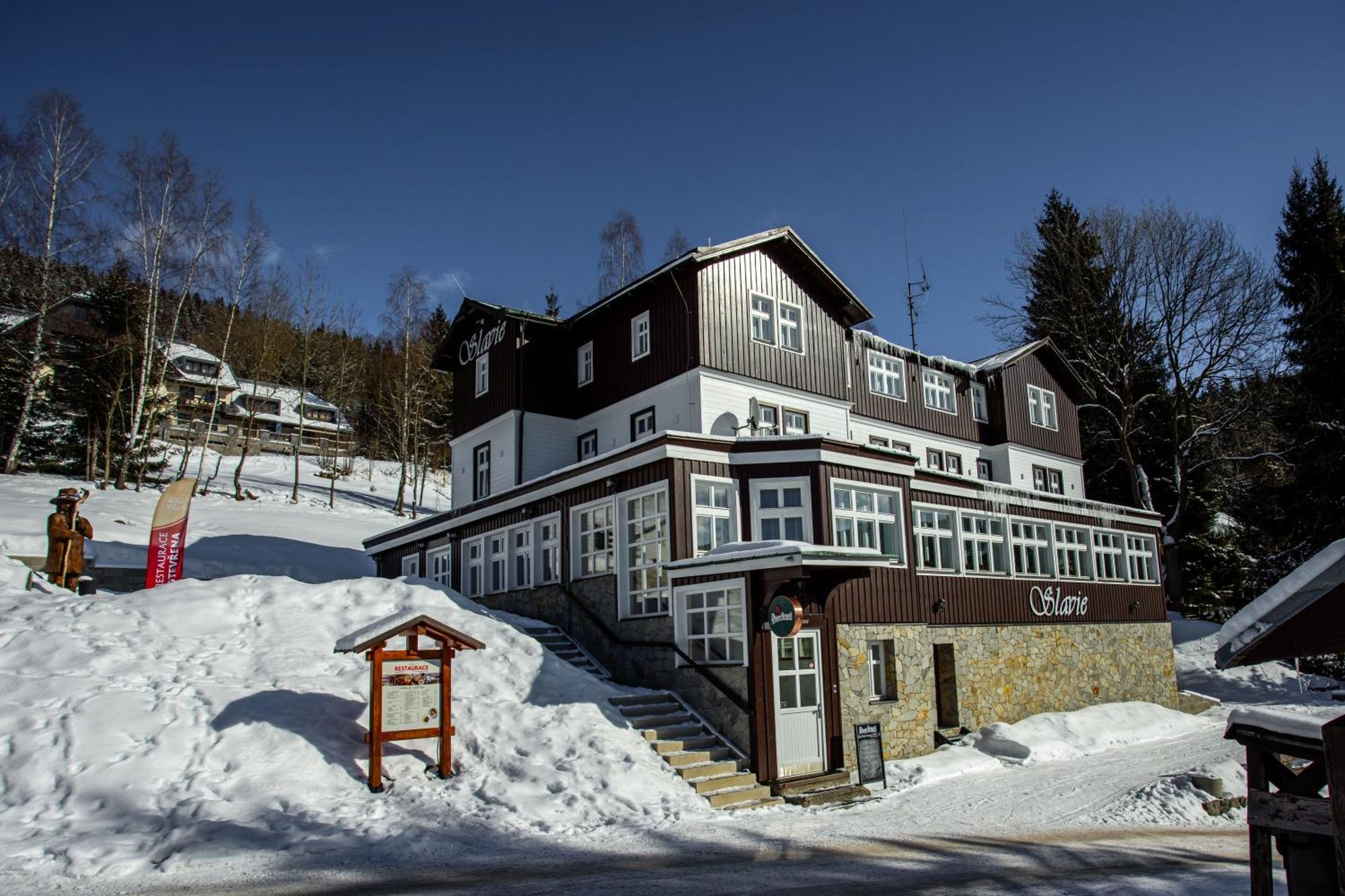 Hotel Slavie Szpindlerowy Młyn Zewnętrze zdjęcie