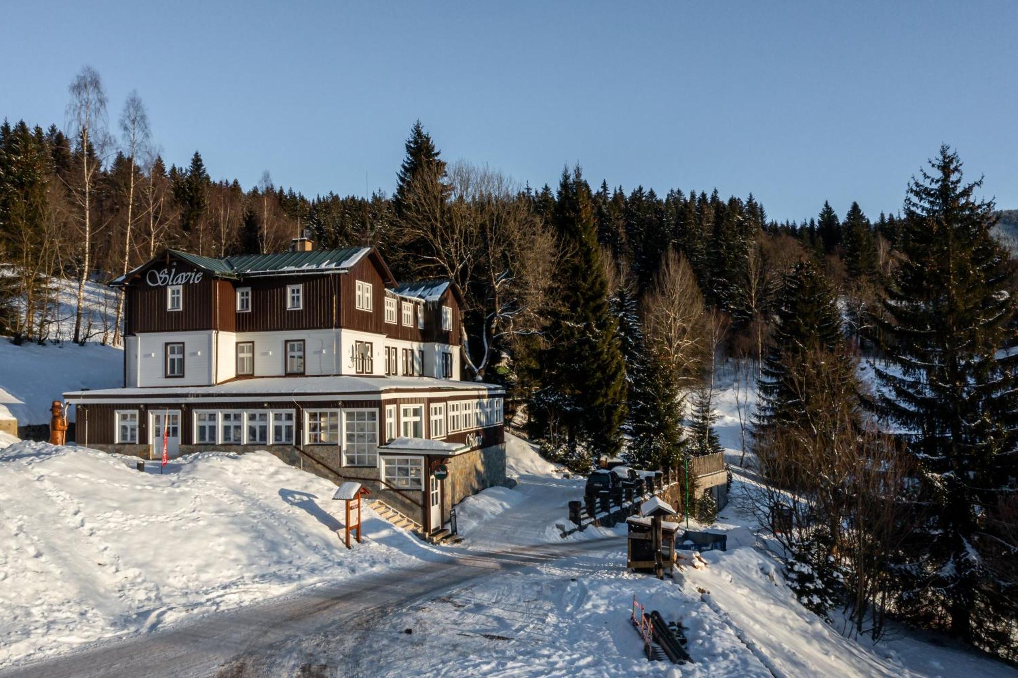 Hotel Slavie Szpindlerowy Młyn Zewnętrze zdjęcie